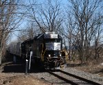 RP1 passes by WASS MP 78 with 17 cars in its consist